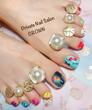 ネイル CROWN プライベートサロンのネイルデザイン