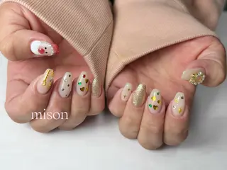 ネイル mison所属・mison 安形友花のネイルデザイン