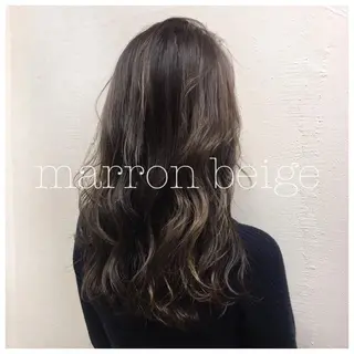 ロング カラー 赤味消し.髪質改善 🌿𝘠𝘜𝘙𝘐のヘアスタイル