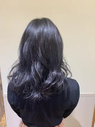 ミディアム カラー 高橋友里亜 /フリーランスのヘアスタイル