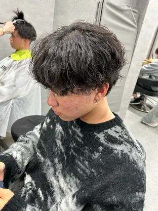 メンズ アイブロウ モデル募集⛓️ 西澤結羽のヘアスタイル