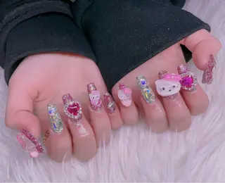 ネイル 長さだし専門店 M2　rikaのネイルデザイン