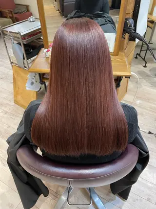 ロング 茅野 あゆ美のヘアスタイル