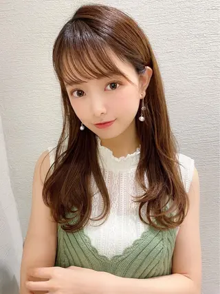 セミロング エリア1位⭐️ けんとのヘアスタイル