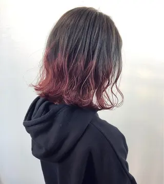 ミディアム カラー 2nd所属・🤍2nd🤍田所 美希のヘアスタイル