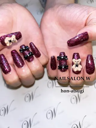 ミディアム ネイルサロン ダブルのネイルデザイン