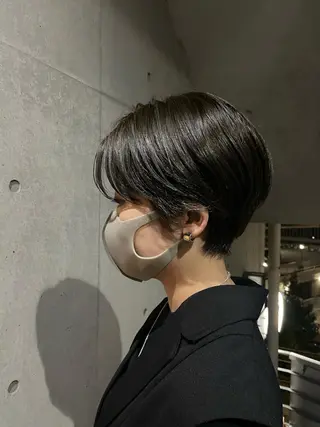 ショート 堀田 結香のヘアスタイル