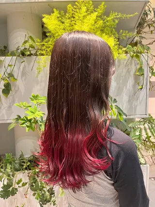 ロング カラー くさかみさき🌼暖色 /耳つぼ/オタク🌼のヘアスタイル