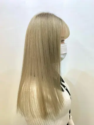 ロング カラー ヘアアレンジ 🎀暖色カラー🎀 ♡yurika♡のヘアスタイル