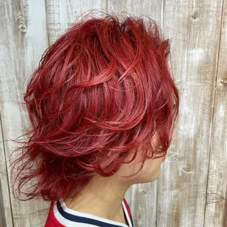 カラー メンズ Osawa Yutoのヘアスタイル