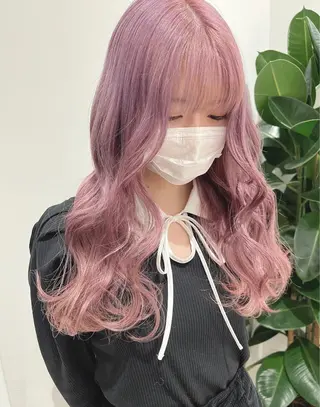 セミロング カラー マツエクmarry池袋所属・マツエクモデル無料 marry 池袋秦のマツエク・マツパデザイン