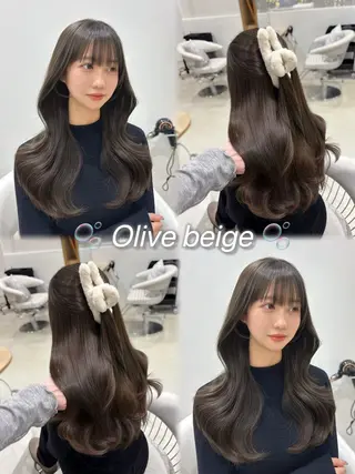 ロング カラー sho/ 名古屋/栄/韓国ヘアのヘアスタイル