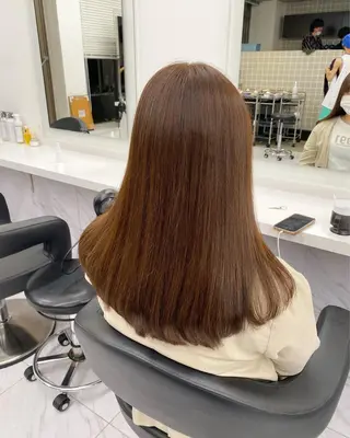 ミディアム カラー ヘアアレンジ キッズ TRUNAIL&EYE所属・TRU Shino🦋のマツエク・マツパデザイン