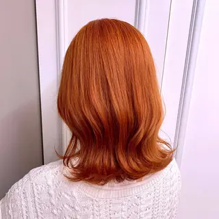 セミロング カラー ヘアアレンジ official TUNE銀座🪄✨のヘアスタイル
