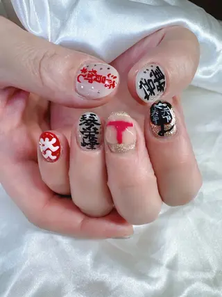 ネイル 高島 夏海のネイルデザイン