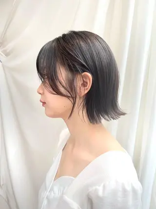 ショート カラー レイヤー専門家 ダブルカラー修のヘアスタイル