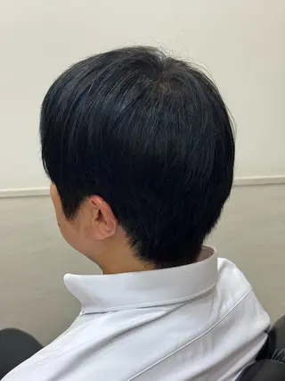 ミディアム カラー メンズ YOSHIZAWA Inc. PREMIUM 築地所属・💈Hisa ／ 理容師💈のヘアスタイル