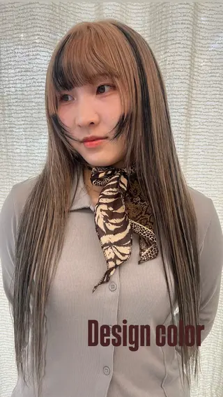 カラー ✨ブリーチカラー特化 美容師/なぎさのヘアスタイル