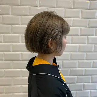 ショート カラー APPiiS所属・APPiiS 柳田 葵のヘアスタイル