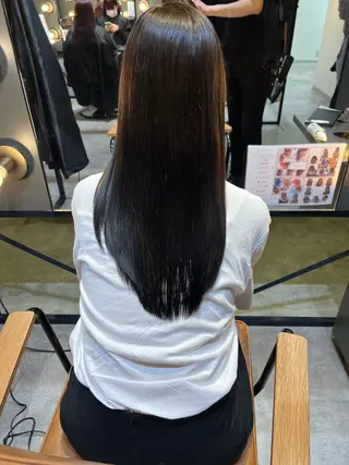 ロング 髪質改善ストレート Kantaのヘアスタイル