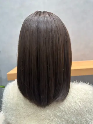 ミディアム one cover hair salon 1st所属・森 沙織のヘアスタイル