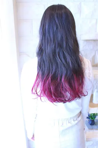 ロング カラー 土居 正季のヘアスタイル