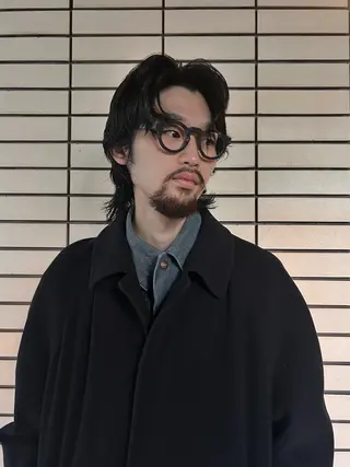 パーマ メンズ デザインカット/ パーマ/nanaのヘアスタイル