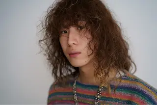 カラー 大阪メンズパーマ /スパイキー/らいのヘアスタイル