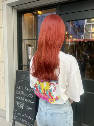 ロング Asobi所属・透明感♡くすみカラー 🍏Haruka🍏のヘアスタイル