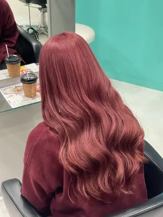 ロング カラー mana/メンズ/ ヘアセット/ブリーチのヘアスタイル