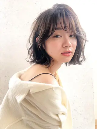 ショート カラー パーマ 可愛いNo.1🌼 ／misakiのヘアスタイル