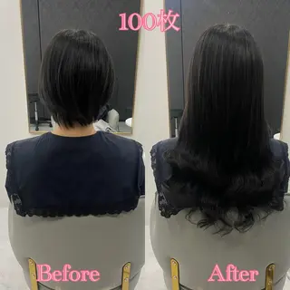 ロング シールエクステ ♡SAORI♡のヘアスタイル