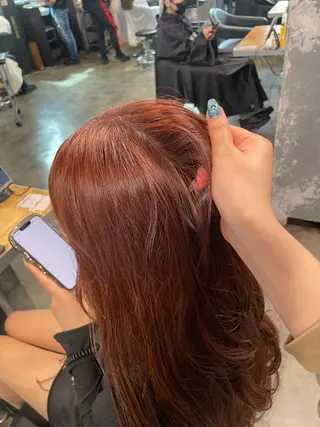 ロング ハイトーン 横浜💞ミオのヘアスタイル