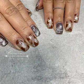 ネイル 𝑡𝑖𝑎𝑚𓂃 きむらゆきののネイルデザイン