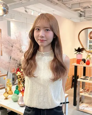 ロング カラー O-city所属・高田 将世のヘアスタイル
