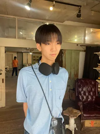 ショート メンズ 南堀江メンズ ▫️SOSHI▫️のヘアスタイル