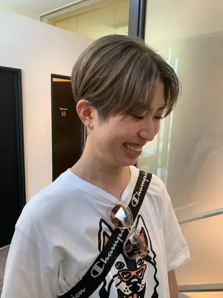 ショート GO TODAY SHAIRE SALON所属・miu （ミユ）のヘアスタイル