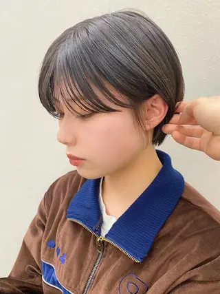 ショート カラー Paddle所属・似合わせレイヤー/ レイヤーパーマ/高倉のヘアスタイル