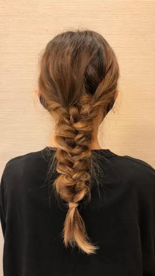 ロング 中原 優美のヘアスタイル
