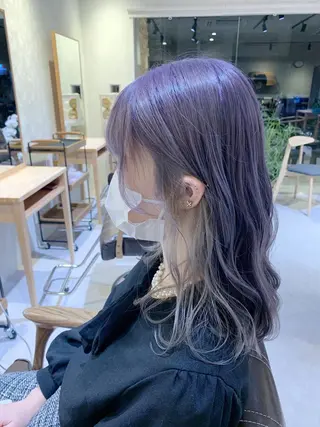 ロング カラー unöi所属・3月Open unöi  ホナミのヘアスタイル