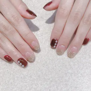 ネイル バニーアイズ　ネイル ニューオータニ博多店のネイルデザイン