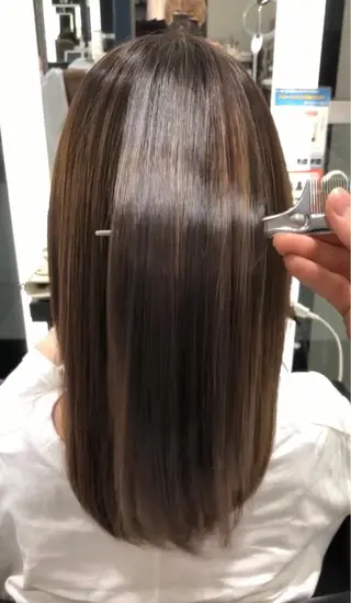 セミロング nex the salon CURE所属・大野 仁のヘアスタイル