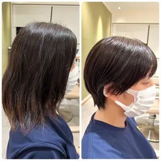 ショート ヘアアレンジ メンズカット /パーマ🍀田畑玖音のヘアスタイル