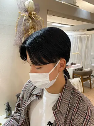 ショート カラー パーマ メンズ メンズカットパーマ ✂️ JOYAのヘアスタイル