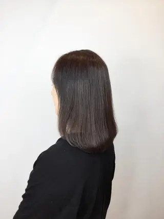 セミロング Annon プライベートサロンのヘアスタイル
