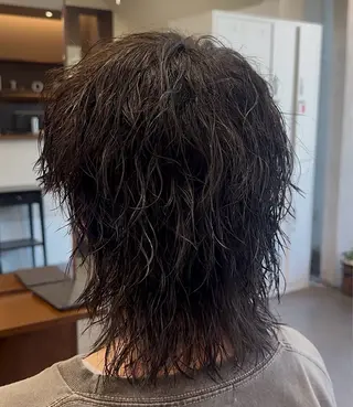 パーマ メンズ 年間2000名担当◎ パーマ職人/仲原佑樹のヘアスタイル