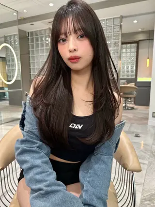 ロング 🩵縮毛矯正・ボブ 岩原朋也🩵のヘアスタイル