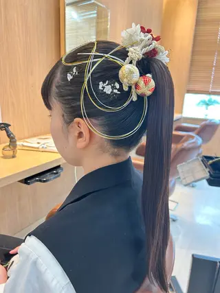 ヘアアレンジ 宮尾 愛海のヘアスタイル