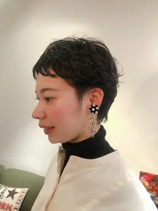 ショート コクブ アキヨのヘアスタイル