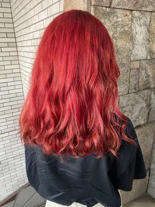 セミロング カラー 萩原 凌✄﻿のヘアスタイル